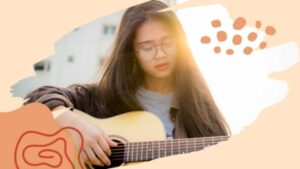 Cô gái chơi đàn ghita, Khoá học Đàn Guitar Acoustic