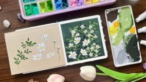 Khoá học vẽ màu gouache